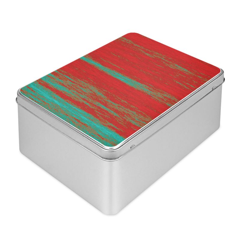 Colourful Biscuit tin