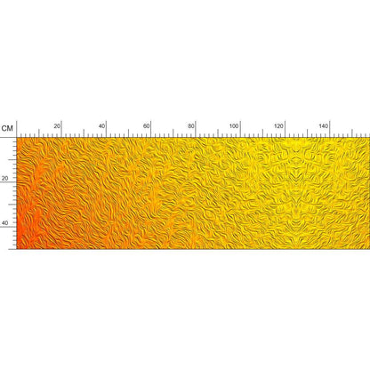 Sunrise Gradients - Mirrored Pattern Fabric