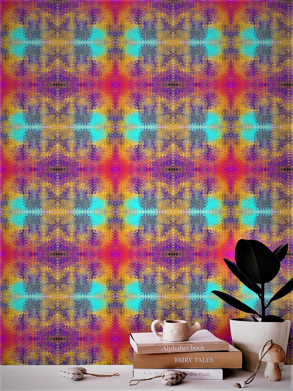 Wallpaper Roll - Mirrored pattern