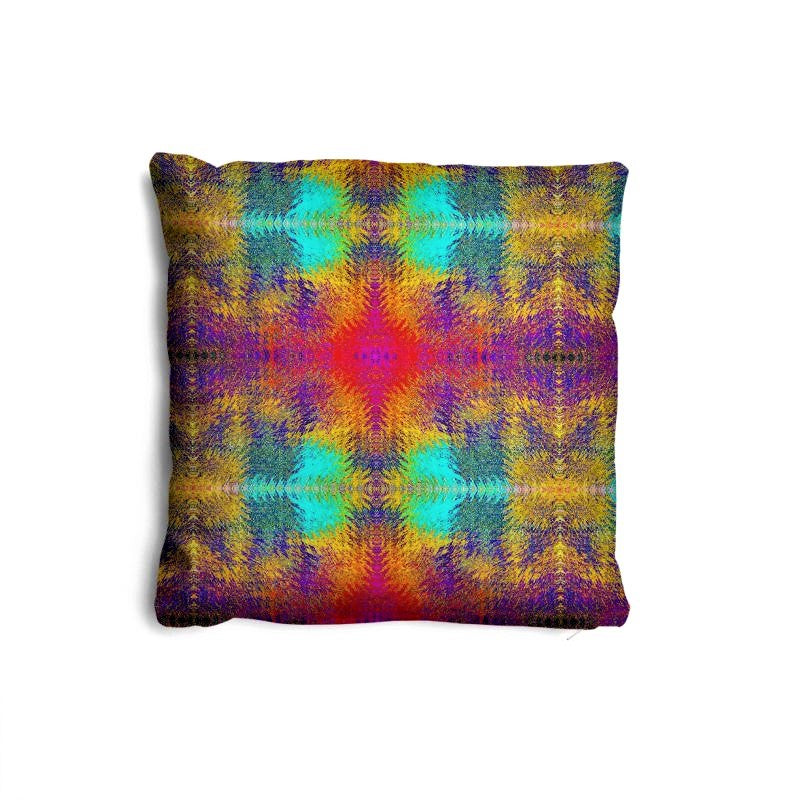 One of the pillow set is in very colourful colours.