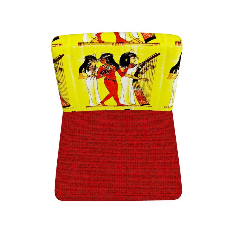 Occasional Chair - Red and Yellow Colours