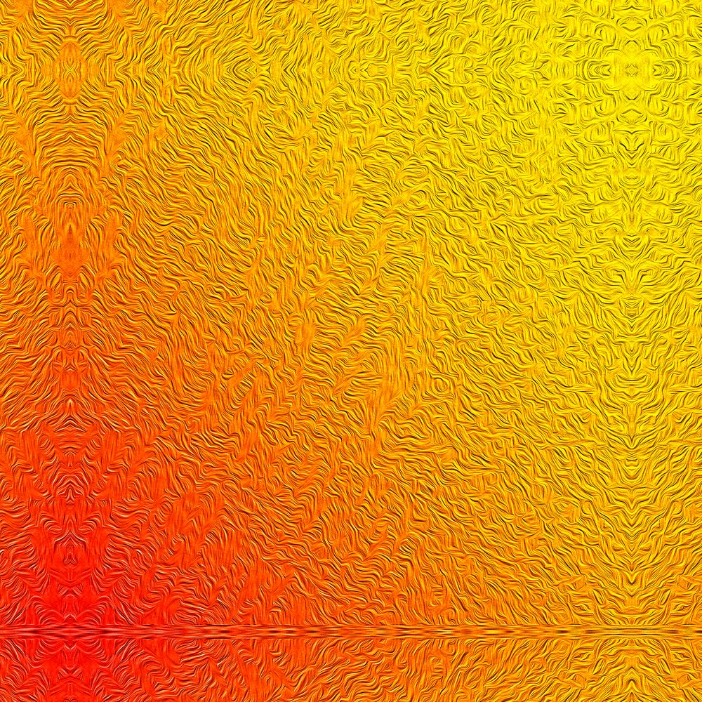 Sunrise Gradients - Mirrored Pattern Fabric